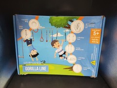 Gorilla Line Climbing Rope Swing Set Outdoor|Backyard Playground