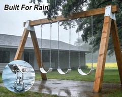 Porch Swing Hanging Kit Heavy Duty 1000lbs Stainless Steel, Easy to Install S…