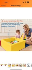 ECR4Kids SoftZone Play Patch Activity Mat and Toy Bins, Beginner Playset