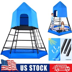 Outdoor Dome Climber Playground Climbing Tent Sandbox Kids Playset Max 200lbs