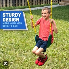 Lovely Snail Toddler Swing Outdoor Swing Single Swing for Kids Playground