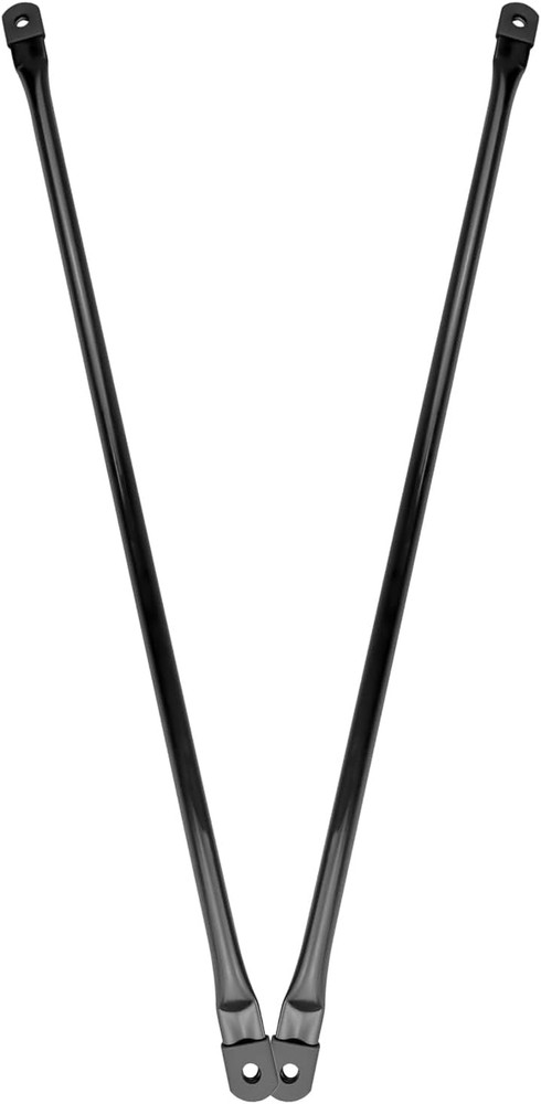 39.4″/100Cm Garden Swing Replacement Rods, Black Metal round Rods for Hanging Sw
