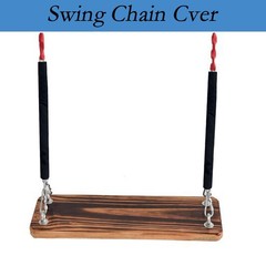 Swing Chain Covers – 2 Pcs Grip Sleeves for Playground Swings, Porch & Outdoor U