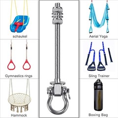 Heavy Duty Swing Hangers with Bearings – Set of 4 Stainless Steel 304 Hardware