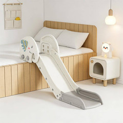 Adjustable Toddler Couch Slide, Adjustable Height Indoor Slide with HDPE Non-Sli