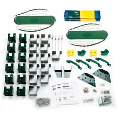 DIY Kodiak Custom Outdoor Playset Hardware Kit with Backyard Swing Set Accessori