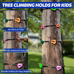 Zip Line Kit for Kids Adults: 200FT up to 400 Lbs – Updated Removable Design Tro