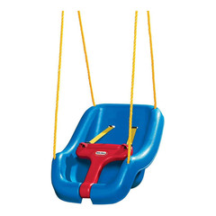 Little Tikes 2-in-1 Snug and Secure Swing High Back Blue