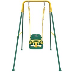 Multifunctional Toddler Swing, Foldable Baby Swing Outdoor & Indoor Use, Easi…
