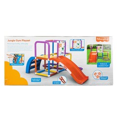 Fisher-Price Climbing Jungle Gym Play Set with Toss Game