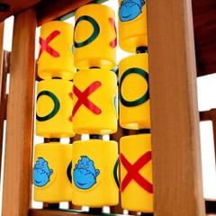 Swing Set Tic Tac Toe Spinner Panel, Yellow