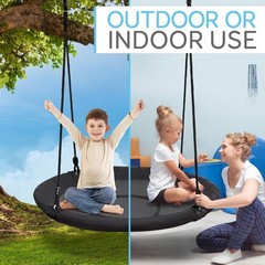 SereneLife Flying Fun Toy Swing 4-7 8-11 Years Indoor/Outdoor
