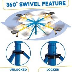 Balancín extensible de 360 ​​grados, equipo de juegos para exteriores, US NUEVO
