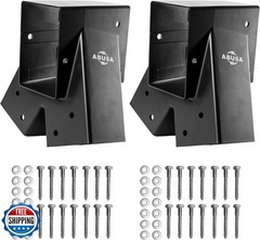ABUSA Heavy Duty Swing Sets Brackets Including 2 A-Frame Swing Set Brackets 2