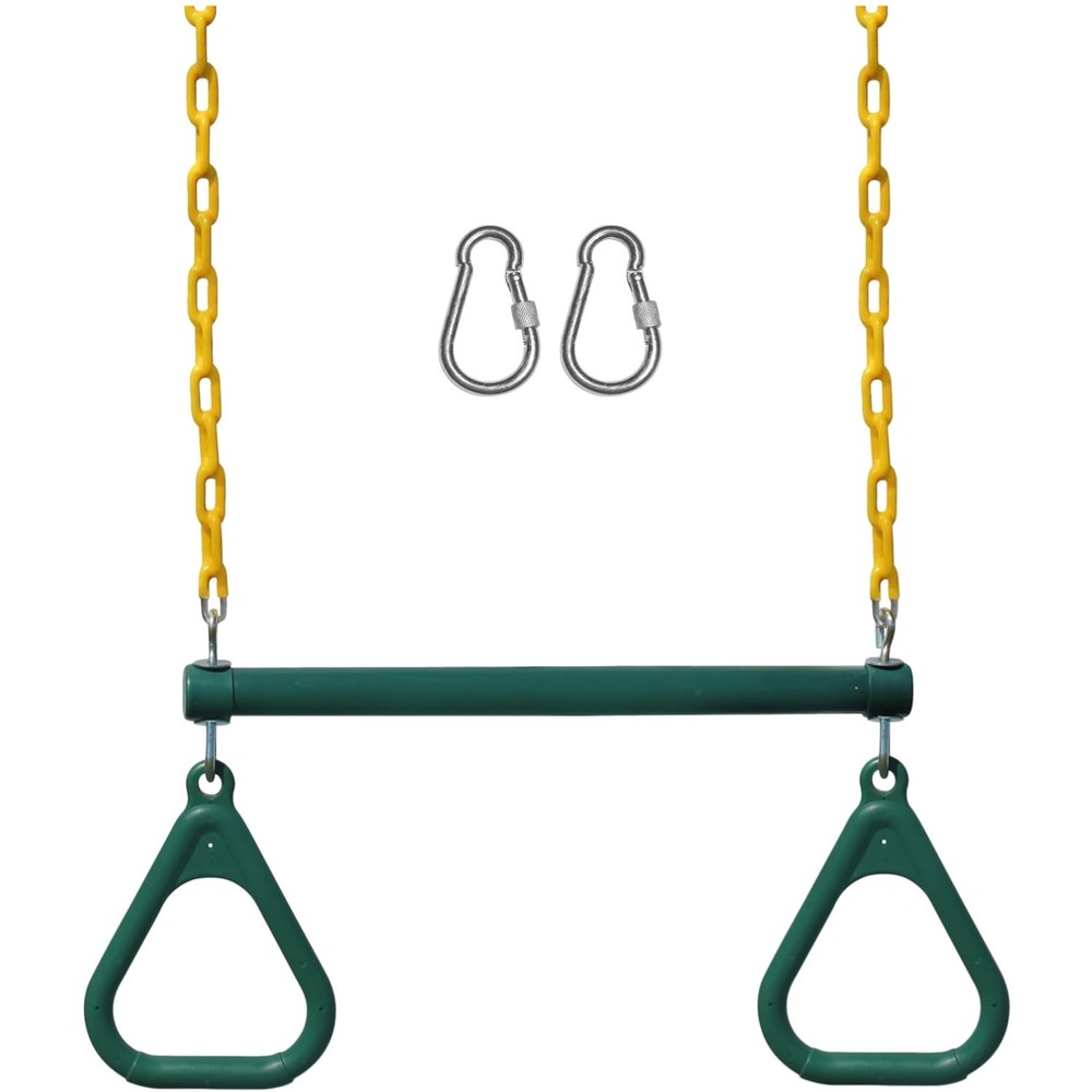 Trapeze Swing Bar Set for Backyard Fun
