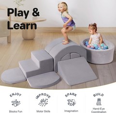 Soft-Play Climb & Crawl Block Set for Infants