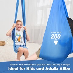 Sensory Swing,Therapy Swing for Kids with Special Needs (Hardware Included),S…
