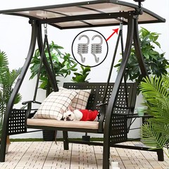 Porch Swing Springs Hammock-Chair Spring – 1500Lbs Heavy Duty Suspension Hang…