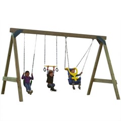 Swing-N-Slide Scout Custom DIY Play Set Hardware Kit (wood Hardware, Brown