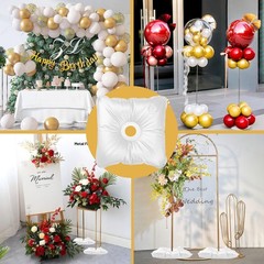 4 Pack Water Weight Bags for Balloon Column Stand and Balloon Arch