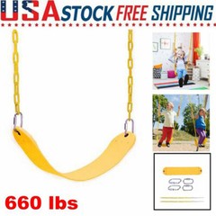 Heavy Duty Outdoor Swing Seat Accessories Replacement with Chain For kids Adult