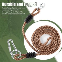 Tree Swing Straps Heavy Duty, Adjustable Tree Rope Swing (2 Pack) – PE Rope E…
