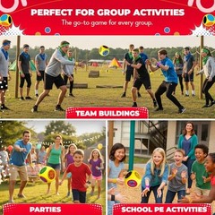 Games – Whomp Ball – Ultimate Backyard Dodgeball – Soft Foam Dice – Yard