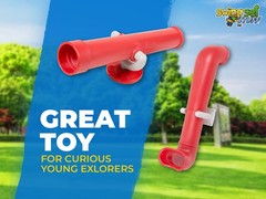 SWING SET STUFF INC. TELESCOPE PERISCOPE KIT RED boy girl playground toy 0308