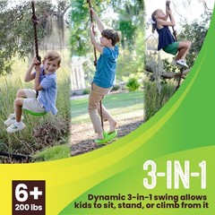 Disco Tree Swing – Swing Sets for Backyard, Outdoor Swing, Swingset Outdoor f…