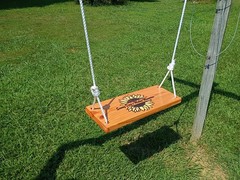 Handmade custom tree swing