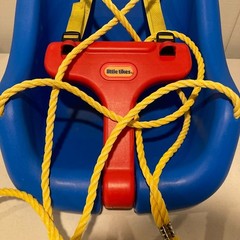 LITTLE TIKES 2-in-1 Snug & Secure SWING High-Back Safety for Baby & Toddler