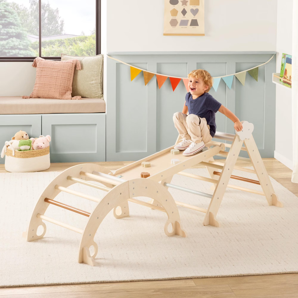 Member’s Mark Wooden Climbing Playset