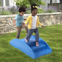 Two Sided Rock and Roll Teeter Totter Seesaw and Climbing Bridge, Fits up to …