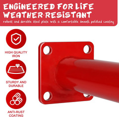 Heavy Duty Steel Monkey Bars for Kids – 8 PCS Playground Rungs Set