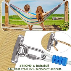 Of2 Heavy Swing Hangers Stainless Steel 304 Rust-Proof Playground Porch Yoga …