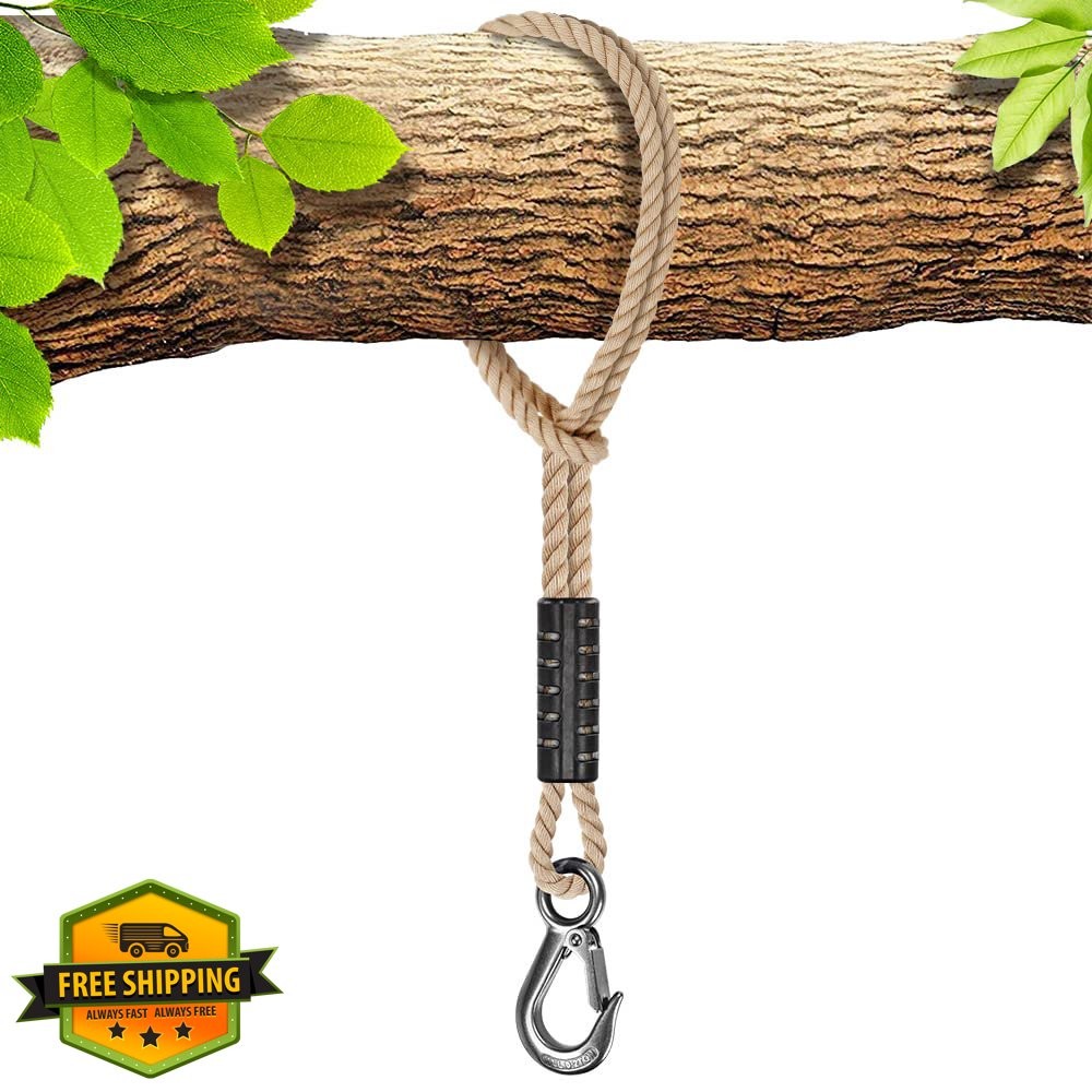 BeneLabel Tree Swing Rope 59in Off-White