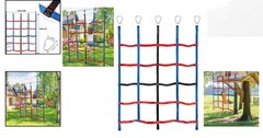 Versatile Kids Climbing Cargo Net – Perfect Jungle Gym Accessory for Fun Play