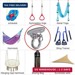 2Pack Heavy Duty Swing Hanger 180° Ceiling Swing Mount 1000 LBS Capacity Heavy B