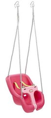 Little Tikes 2-in-1 Snug ‘n Secure Swing Magenta,Free Shipping
