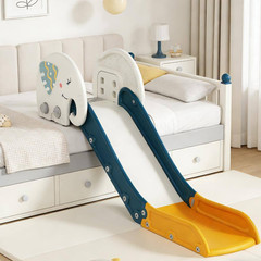Adjustable Toddler Couch Slide, Adjustable Height Indoor Slide with HDPE Non-Sli