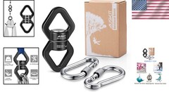 Durable Aluminum Swing Swivel with 30 KN Load Capacity – Perfect for Swinging