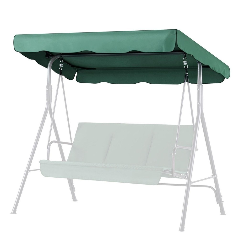 Replacement Canopy for 2 Seat Outdoor Swing 75 inch x 52 inch Swing Canopy