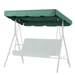 Replacement Canopy for 2 Seat Outdoor Swing 75 inch x 52 inch Swing Canopy