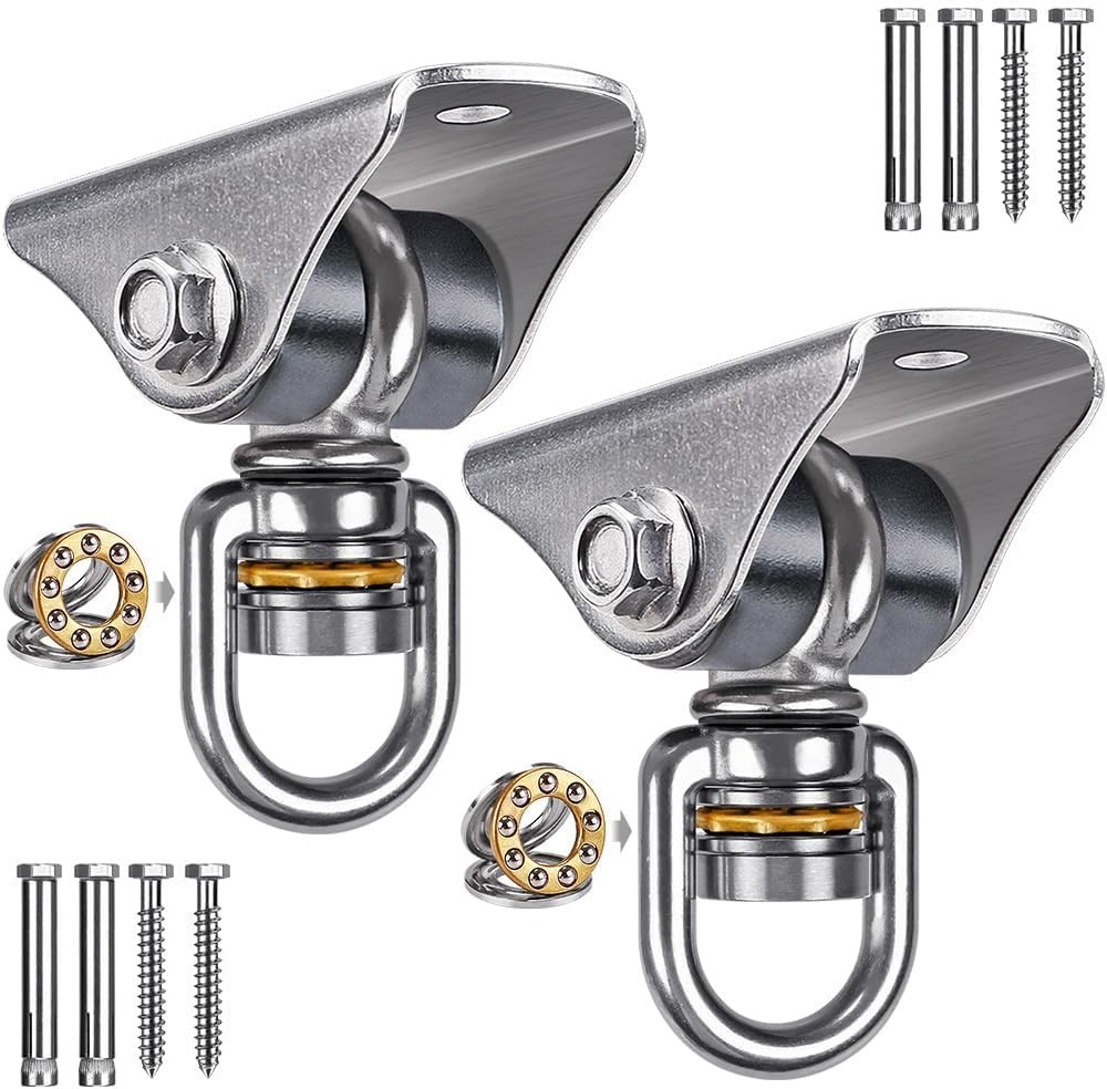 BeneLabel 2 Pack Silent Swing Hanger Large, 2pcs With Bearing
