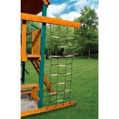 Swing-N-Slide Playsets Cargo Climbing Net Tubular Wooden Dowels 30 in. x 96 in.