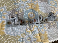 Lot Of 3 Heavy Duty Playset Swing set SWING HANGER 5-1/4”x2” base