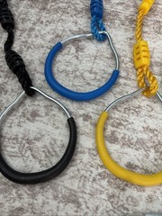Ninja Rings Monkey Bars Swing Trapeze Bar Playground Swingset Rings Ninja Course