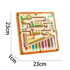 Junior Kids Magnetic Maze Puzzle Toy – Logic & Concentration Training 3 to 7 Y