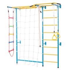 7-in-1 Indoor Jungle Gym Climbing Playset for Toddlers, Supports 220 lbs