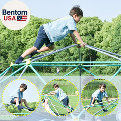 12FT Climbing Dome, Outdoor Dome Climber for Kids 3-10 Supporting 1000 Lbs, Easy